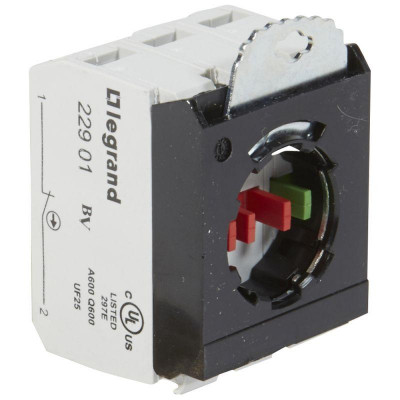 Блок контактов 3п +НО+2хН3 адаптер без инд. под винт Osmoz Leg 022978