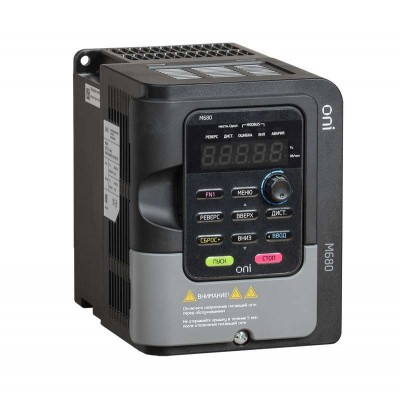 Преобразователь частоты M680 380В 3Ф 2.2-3.7кВт 5.5-6.9А ONI M680-33E022-037TIP20