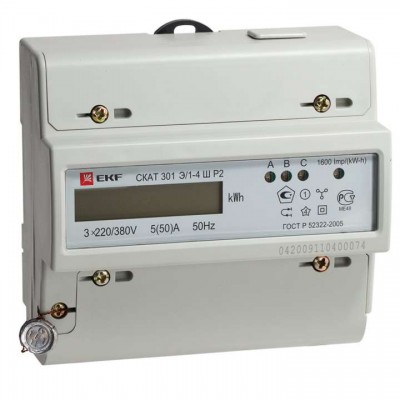 Счетчик СКАТ 301Э/1-5(60) Ш Р PROxima EKF 30101Р