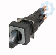 Головка переключателя с подсветкой 2 позиции с фикс. Q18LWK1R-WS бел. EATON 040376