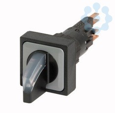 Головка переключателя с подсветкой 3 положения без фикс. Q25LWK3R-WS бел. EATON 072361