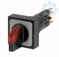Головка переключателя с подсветкой 2 позиции с фикс. красн. Q25LWK1R-RT EATON 040660