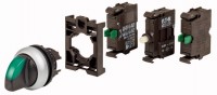Переключатель M22-WRLK3-G-2K10LED-BVP 24В DC EATON 110925