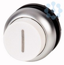 Головка кнопки M22-DRH-W-X1 выступающая с фикс. бел. EATON 216681
