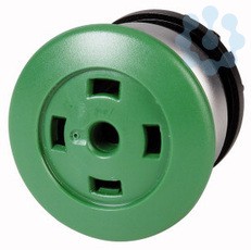 Головка кнопки грибовидная с фикс. пустая зел. M22-DRP-G-X EATON 216765