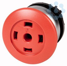 Головка кнопки грибовидная с фикс. пустая красн. M22-DRP-R-X-GVP EATON 216763