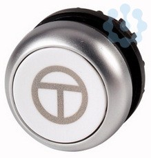 Головка кнопки плоская бел. M22-D-W-X11 EATON 101673
