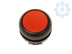 Головка кнопки с фикс. красн.; черн. лицевое кольцо M22S-DR-R EATON 216618
