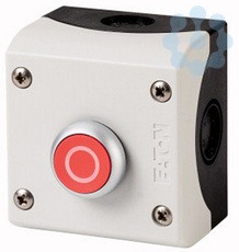 Кнопка в корпусе 1НО+1НЗ M22-D-R-X0/KC11/I красн. EATON 216521