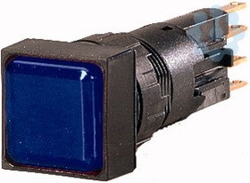 Индикатор световой плоский Q25LF-BL син. EATON 089229