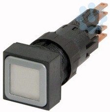 Кнопка с подсветкой без фикс. Q18LT-WS бел. EATON 089202