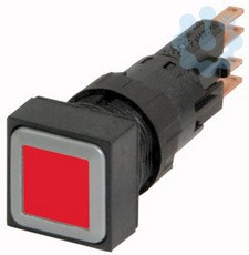 Кнопка с подсветкой без фикс. лампа 24В Q25LT-RT/WB красн. EATON 089998