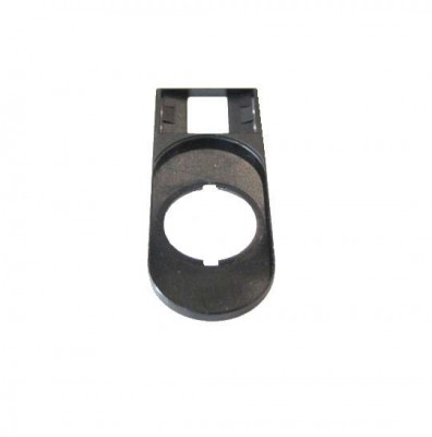 Держатель шильдика M22S-STDD-X 30х75мм черн. EATON 216394