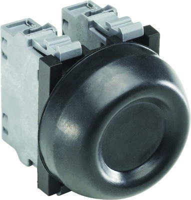 Кнопка KP6-40B с резин. колп. IP66 черн. ABB 1SFA616105R4006