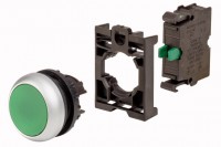 Кнопка M22-D-G-K10-BVP 1НО без фикс. зел. EATON 110934