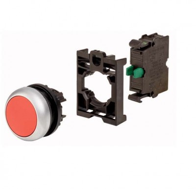 Кнопка M22-D-R-K10-BVP 1НО без фикс. красн. EATON 110935