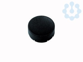 Шильдик кнопочный выступающий пустой черн. M22-XDH-S EATON 216428
