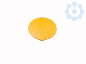 Шильдик кнопочный грибовидный пустой M22-XDP-Y желт. EATON 216439