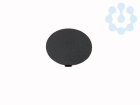 Шильдик кнопочный грибовидный пустой черн. M22-XDP-S EATON 216435