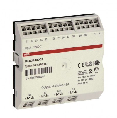 Модуль В/В дисплея 12I/4O-Реле CL-LDR.17DC2 ABB 1SVR440851R2000
