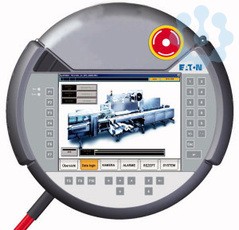 Панель 24В DC 6.5дюйма TFT цветной Ethernet RS232 аварийная кнопка XVM-430-65TVB-1-11 EATON 139996