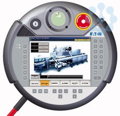 Панель 24В DC 6.5дюйма TFT цветной Ethernet RS232 аварийная кнопка ключи XVM-450-65TVB-1-11 EATON 139998