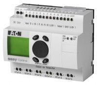 Контроллер компактный 24В DC 12DI (4 AI) 6DO (R) 1AO CAN дисплей EC4P-221-MRAD1 EATON 106397