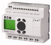 Контроллер компактный 24В DC 12DI (4 AI) 6DO (R) 1AO Ethernet CAN дисплей EC4P-222-MRAD1 EATON 106405