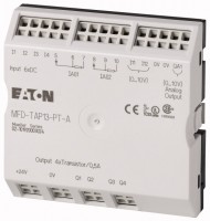 Модуль ввода/вывода + подключение термопары MFD-TAP13-PT-A диапазон А 6DI (2 AI) 2I - Pt100 4DO -Транс 1AO EATON 106045