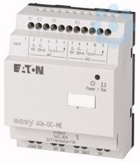 Модуль расширение 24В DC 1DI 2 AI ( Pt100/V/мA ) 2DO Trans 1AO EASYLink EASY406-DC-ME EATON 114295