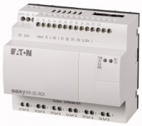 Реле программируемое 24В DC 12 DI 6DO реле 10А часы реального времени EASY819-DC-RCX EATON 256270