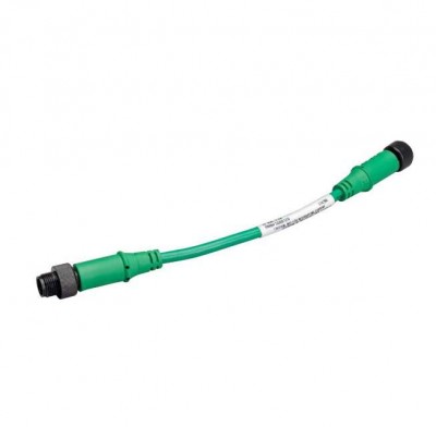 Провод SWD4-M1LR5-2S IP67 5п оконц. со штекером и гнездом M12 кругл. (дл.0.1м) EATON 174760