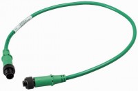Провод SWD4-M6LR5-2S IP67 5п оконц. со штекером и гнездом M12 кругл. (дл.0.6м) EATON 174762