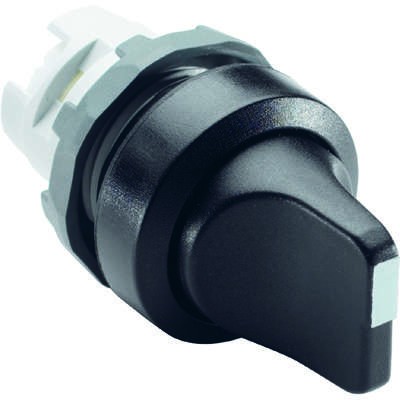 Переключатель M3SS2-10B (короткая ручка) черн. 3-х поз. без подсветки (только корпус) с возвратом в среднее положение ABB 1SFA611211R1006