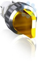 Переключатель 3-х поз. M3SS2-21Y с подсветкой с возвр. желт. ABB 1SFA611211R2103