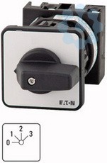 Переключатель ступенчатый 1п Ie=12А пол.0-3 45град. перед. креп. в отверстия 22мм T0-2-171/EZ EATON 011503