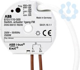 Активатор релейный 1-канальный 16А FM 6151/11 U-500 ABB 2CKA006151A0245