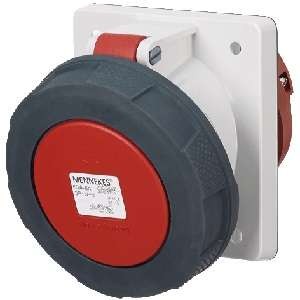 Розетка панельная 5п 125А 400В IP67 Mennekes 216A