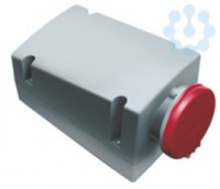 Розетка 316RL6 16А 3P+E 6ч для монтажа на поверхность с подкл. шлейфа IP44 ABB 2CMA168396R1000
