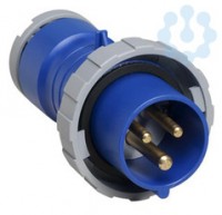 Вилка кабельная 16А 2P+E IP67 4ч ABB 2CMA166458R1000