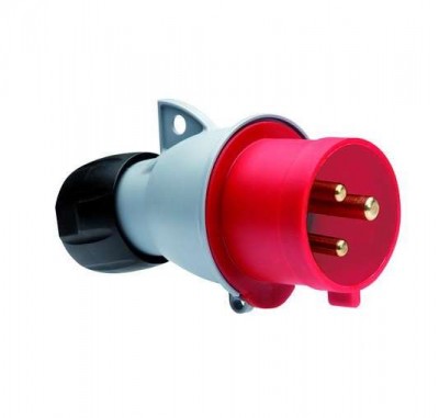 Вилка кабельная ICAT 216-P1 16А 2P+E IP44 1ч ABB 2CMA193535R1000