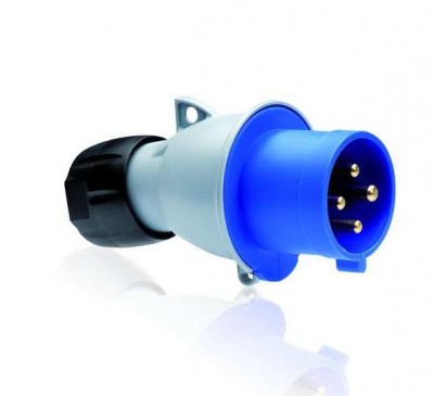 Вилка кабельная ICAT 316-P5 16А 3P+E IP44 5ч ABB 2CMA193505R1000