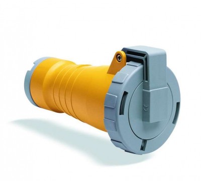 Розетка кабельная 332C10W 32А 3P+E 10ч IP67 ABB 2CMA166610R1000