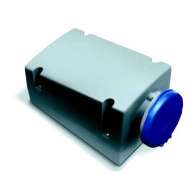 Розетка 216RL12 16А 2P+E 12ч для монтажа на поверхность с подкл. шлейфа IP44 ABB 2CMA168390R1000