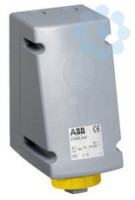 Розетка 216RL4W 16А 2P+E 4ч для монтажа на поверхность с подкл. шлейфа IP67 ABB 2CMA168457R1000