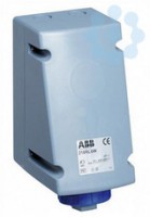 Розетка 216RL9W 16А 2P+E 9ч для монтажа на поверхность с подкл. шлейфа IP67 ABB 2CMA168459R1000