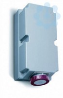 Розетка 3125RL6W 125А 3P+E 6ч для монтажа на поверхность с подкл. шлейфа IP67 ABB 2CMA168530R1000