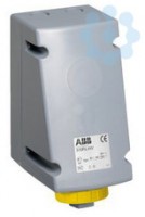 Розетка 316RL4W 16А 3P+E 4ч для монтажа на поверхность с подкл. шлейфа IP67 ABB 2CMA168464R1000