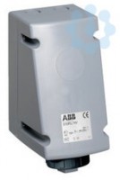 Розетка 316RL7W 16А 3P+E 7ч для монтажа на поверхность с подкл. шлейфа IP67 ABB 2CMA168467R1000