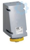 Розетка 332RL4W 32А 3P+E 4ч для монтажа на поверхность с подкл. шлейфа IP67 ABB 2CMA168487R1000
